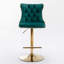 Tabouret pivotant à hauteur réglable Karym-2129620-2129629