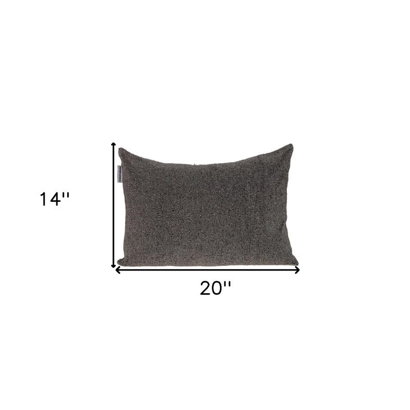 Coussin Shimmering, Gris