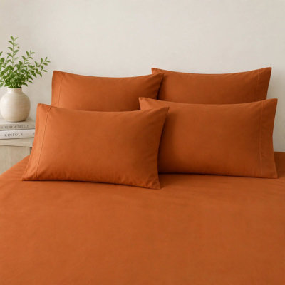 Ensemble de draps en microfibre 6 pièces