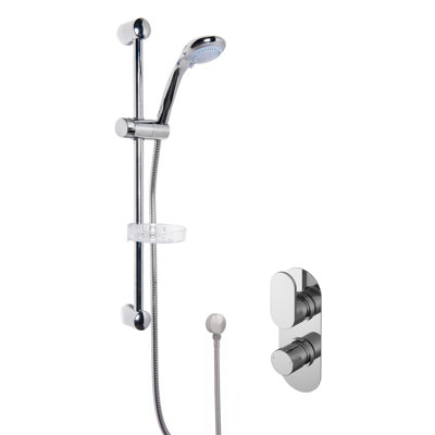 Thermostatic Shower with Handheld Shower Head