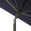 Parasol rectangulaire de 6,5 x 10 pi avec manivelle, inclinaison et auvent en polyester résistant aux rayons UV pour la piscine, la cour et le patio (sans base)-1563106134