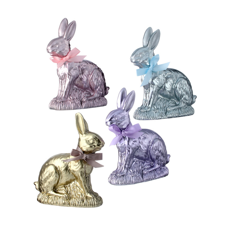 Lapin 9 po en résine et chocolat