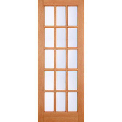 SA 15L Glazed Hardwood External Door
