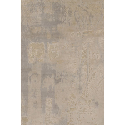 Modern One-of-a-Kind 8'1X11'1 Hand Knotted Area Rug