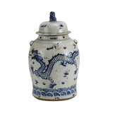 Handcrafted Porcelain China Ginger Jar