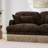 Movable Modular Sofas, 100 In Chenille Leopard Print, Modern Home Lounge