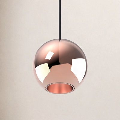 Single Light Metal Dimmable LED Pendant