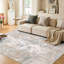 Tapis Elroy moderne abstrait lavable à la machine avec envers en caoutchouc antidérapant-760678852-743052113