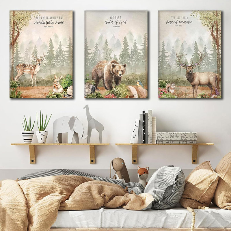 3 Piece Wrapped Canvas Print
