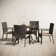 Argyri Square 5-Pieces Patio Dining Set With Cushions