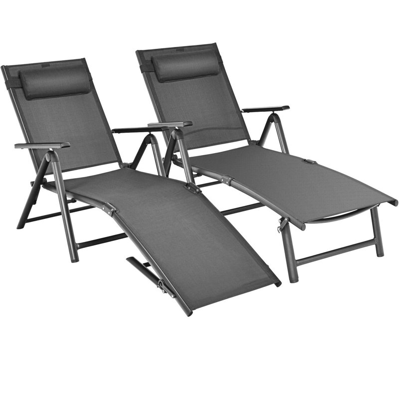 Chaise longue inclinable 53,5 po Dessein