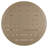 Chrisann Round Outdoor Bar Table Umbrella Hole , 45.13 " W 45.13 " D