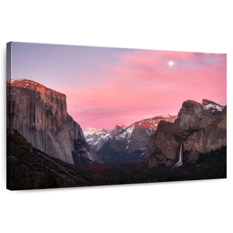 Parc national Alvord Yosemite au crépuscule, H 8 po x l 12 po