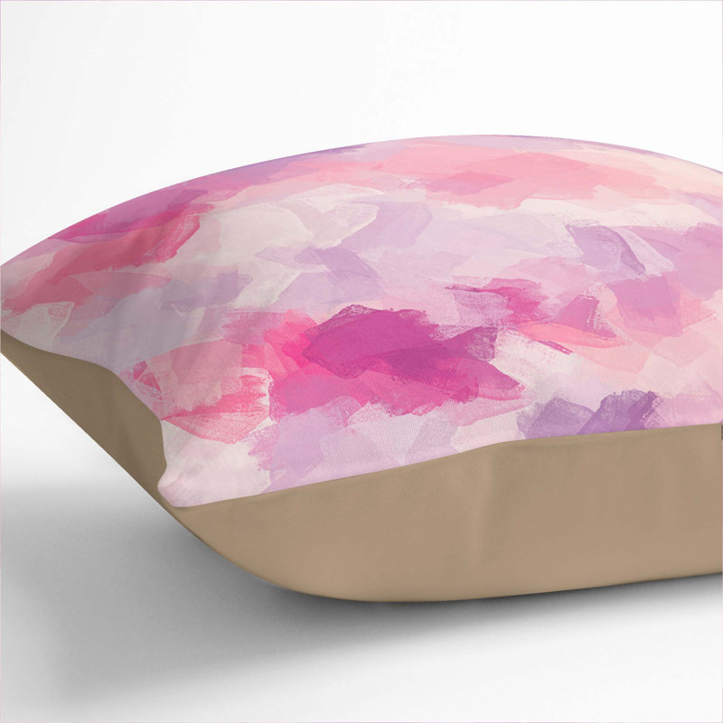 Clouds Cushion with Filling, 40cm H x 40cm W x 15cm D, Stone