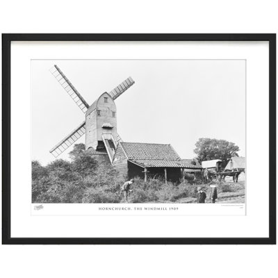 Hornchurch, The Windmill 1909 by Francis Frith - Single Picture Frame Print