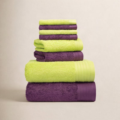 Doncia 8-Piece Cotton Towel Set