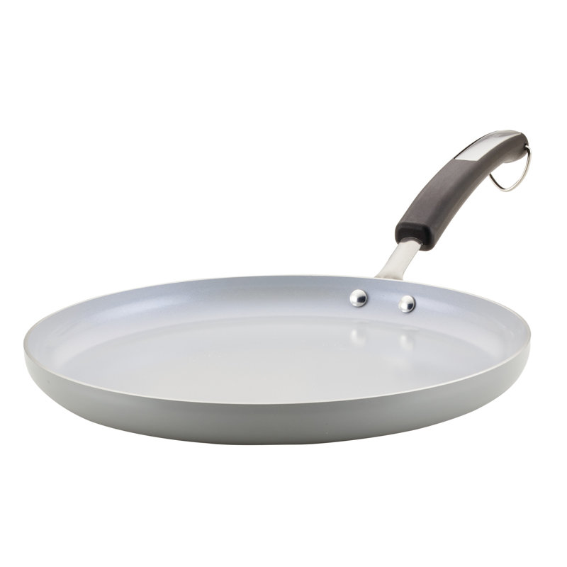 Farberware Eco Advantage Ceramic Nonstick Griddle, 11.25-Inch, Gray