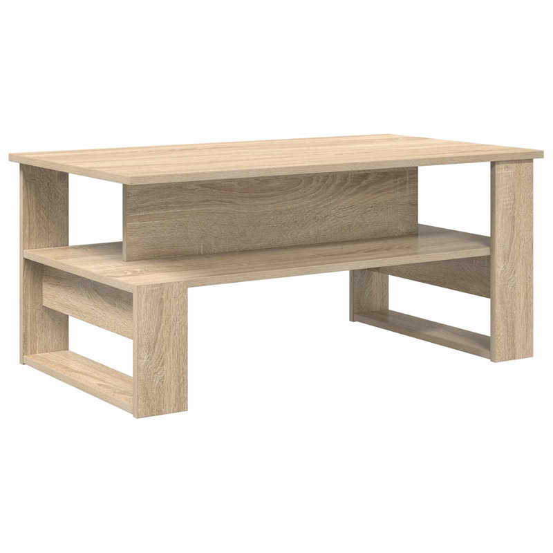 Coffee Table with Storage, Sonoma Oak