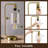 19" Arched Design Touch Control Table Lamp With USB Ports