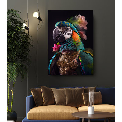 Iohanna Elite Parrot sur toile