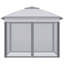 Atzhiry 3.3m x 3.3m Metal Pop-Up Gazebo-710145217