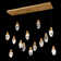 Martini 14 Light Crystal LED Multi-Light Pendant