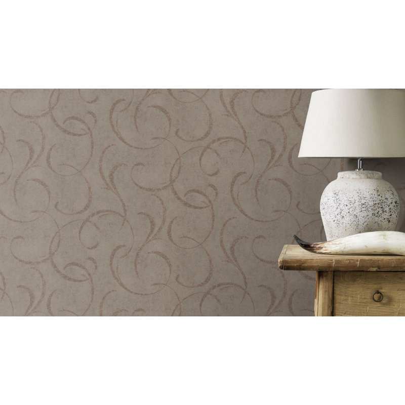 10.05m x 53cm Textured Matt Wallpaper Roll