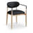 Riccio Vegan Leather Upholstered Dining Arm Chair-6766388-6766399