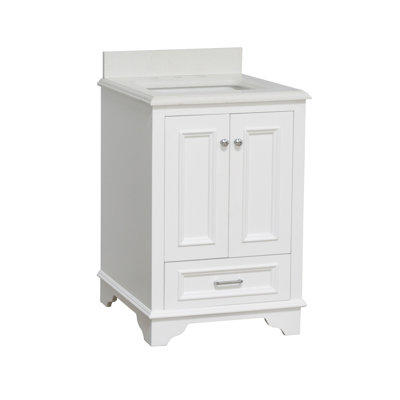 Loughlam 24'' Single Bathroom Vanity with Top