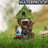 Juliete Resin Pine Cottage and Goblin Garden Statues with Solar Light(10.2 Inch)