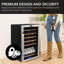 Whynter 34 Bottle Freestanding Wine Refrigerator with Display Shelf and Digital Control