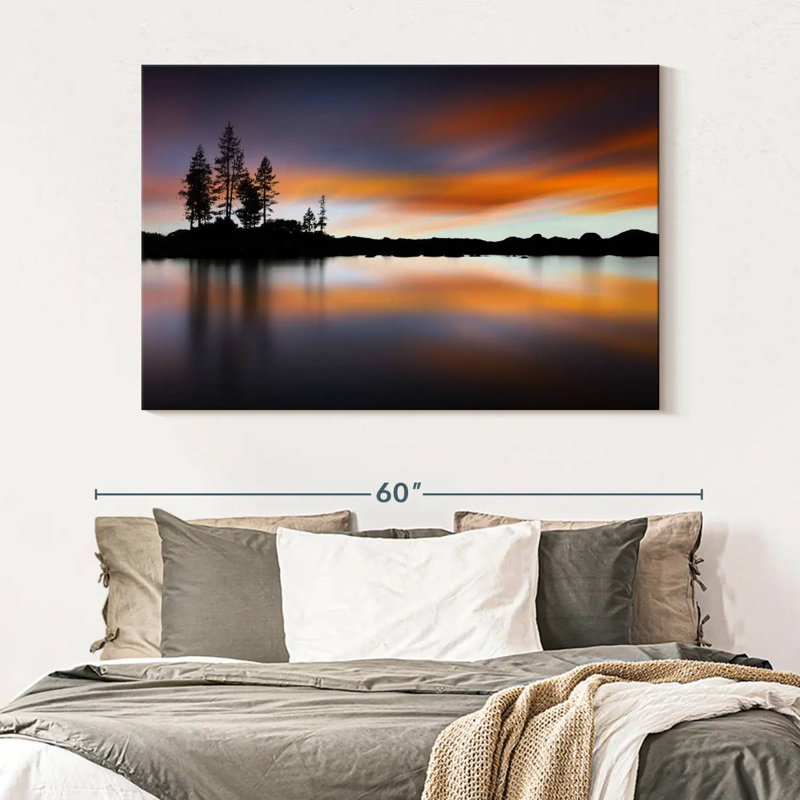 Alvord Smooth Waters, lac Tahoe, H 34 po x l 51 po