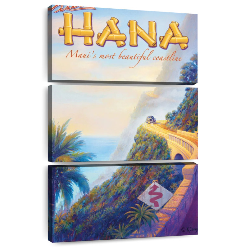 Nicci Visit Hana, 74" H x 48" W