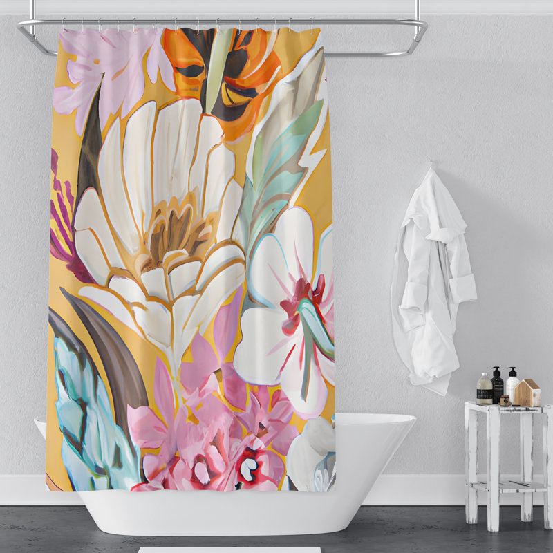 Rideau de douche Alheidis, H 72 po x l 70 po