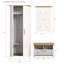 Mottla Wardrobe Combination Bedar