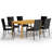 Rectangular 6 - Person Dining Set-631236958-631013290