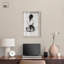 «Back View I Shadowbox Print», art mural minimaliste par Art Remedy, cadre blond, 17 x 25-1743887813-1743887815