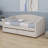 Upholstered Daybed With Two Drawers-2066413941