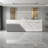 102.36” Modern Writing Desk, Computer Table & Front Desk-109679636