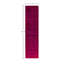 Tapis de couloir unique noué à la main Fine Vibrance - rose, 2 pi 7 po x 10 pi 9 po