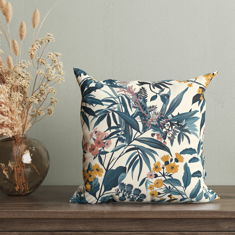 Housse de coussin réversible Clementine, H 18 po x l 18 po
