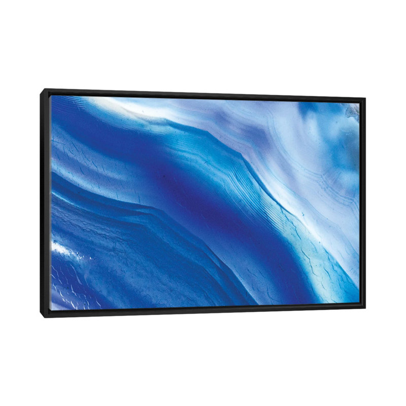 « level i », impression sur toile, H 18 po x l 26 po x P 1,5 po, Toile avec cadre noir, Pas de tapis