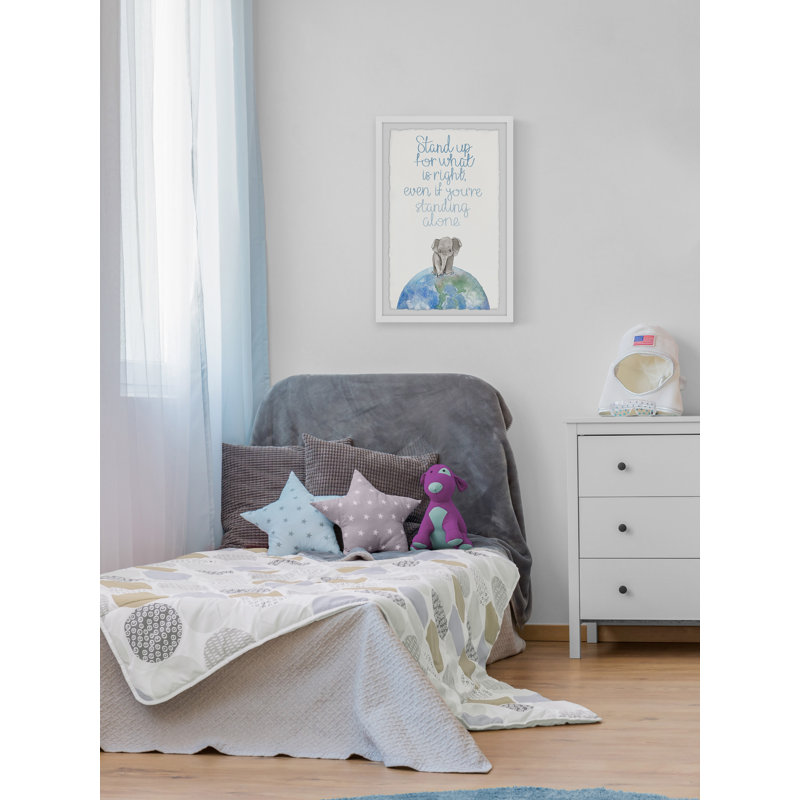 Braggs Stand Up, reproduction encadrée, H 45 po x l 30 po x P 1,5 po