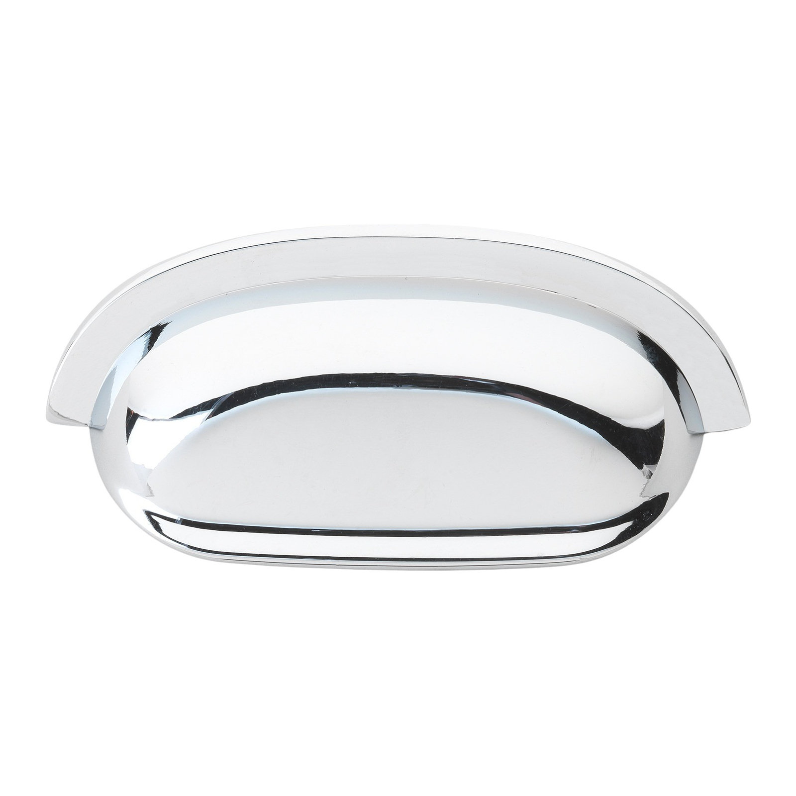 Cup/Bin Pull, Polished Chrome