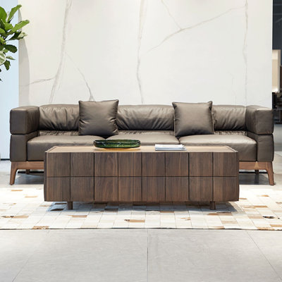 Table basse en bois de style italien