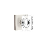 Double Dummy Windsor Crystal Knob with Square Rose