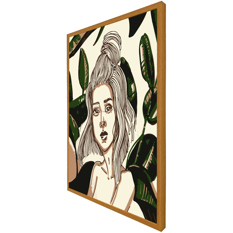Lockport Single Picture Frame Print, 114cm H x 76cm W x 4cm D, Oak Framed