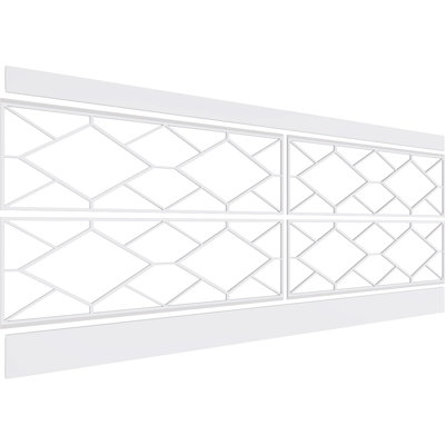 Ensemble de lambris en PVC Hudson