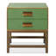 Shagreen 2 - Drawer Solid Wood Nightstand-96831225