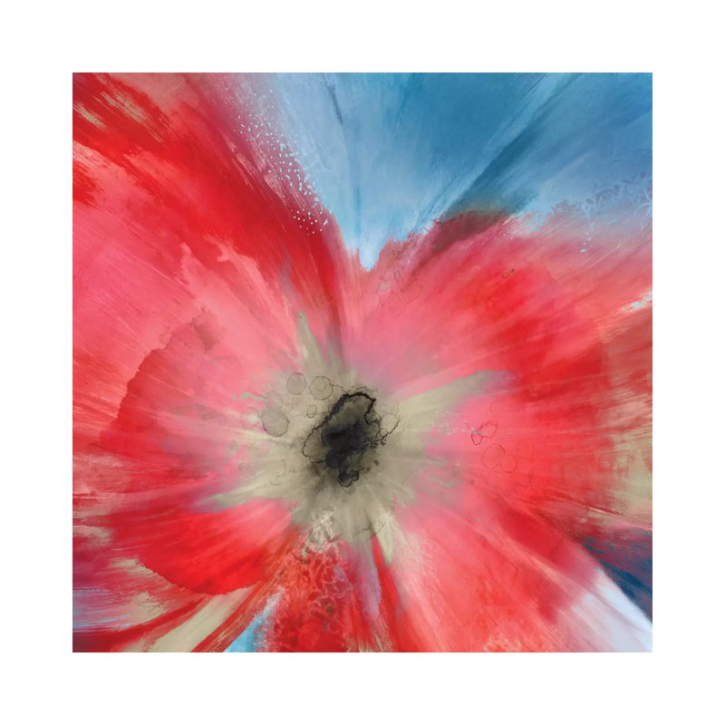 Aflame I 1 Piece Wrapped Canvas Painting
